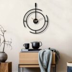 Price and Buy Modern Minimalist Wall Clock – Sleek Metal Design for Contemporary Homes - Image 5