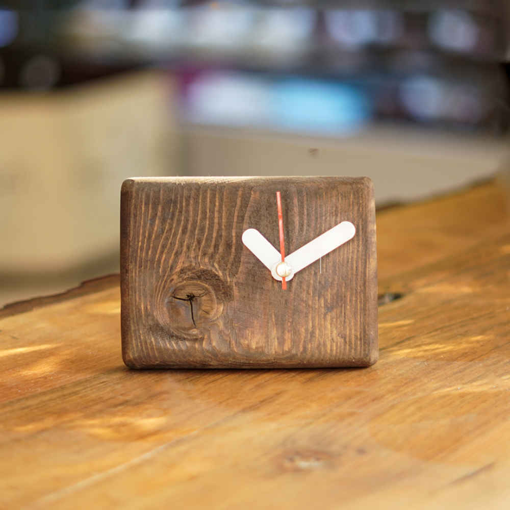 Price and Buy Modern Wooden Desk Clock Model Diako - Image 4