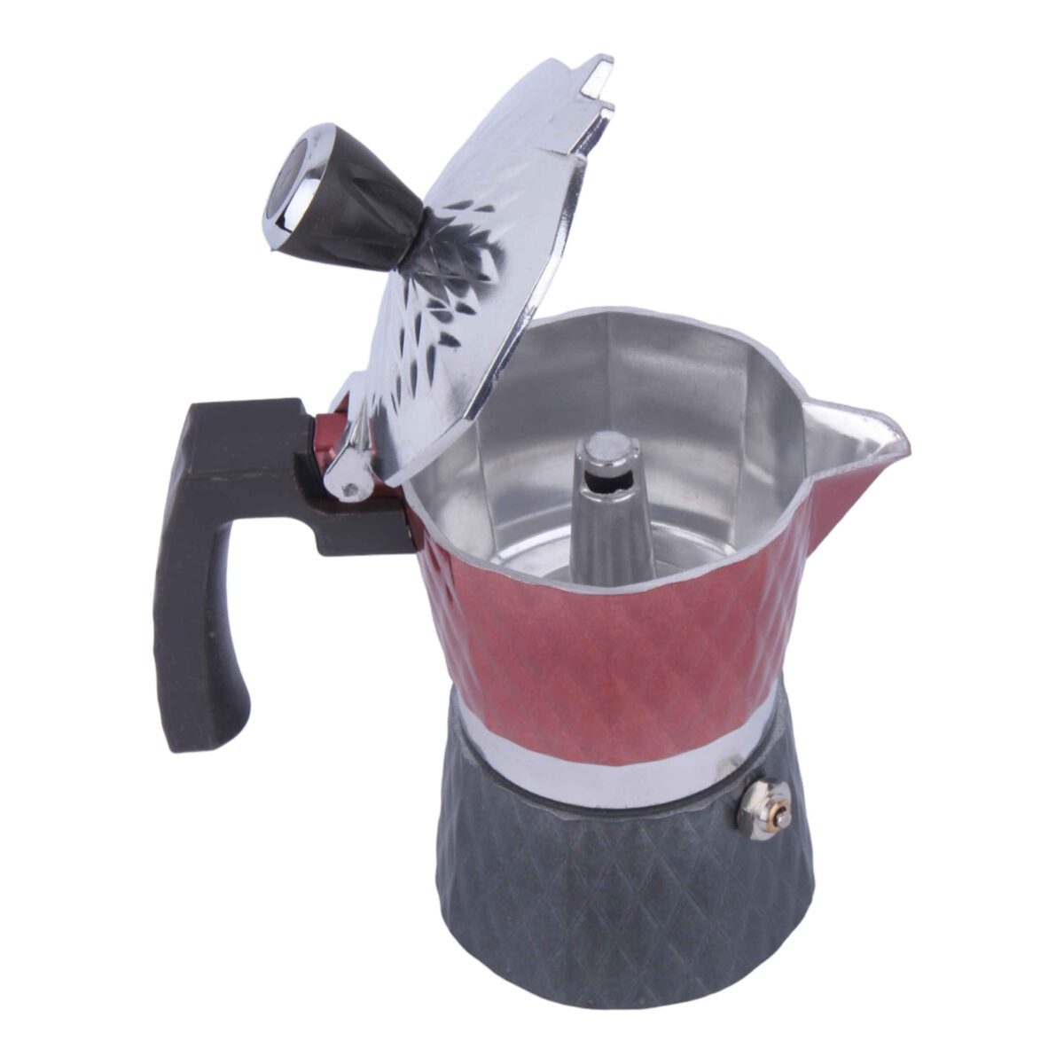 Price and Buy Moka Pot Stovetop Espresso Maker – Classic Italian Coffee Brewer 2 Cup Capacity Caffettiera - Image 3