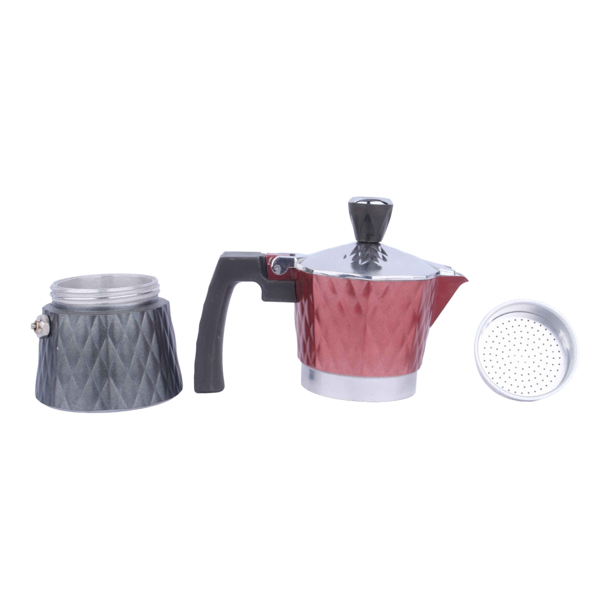 Price and Buy Moka Pot Stovetop Espresso Maker – Classic Italian Coffee Brewer 2 Cup Capacity Caffettiera - Image 4