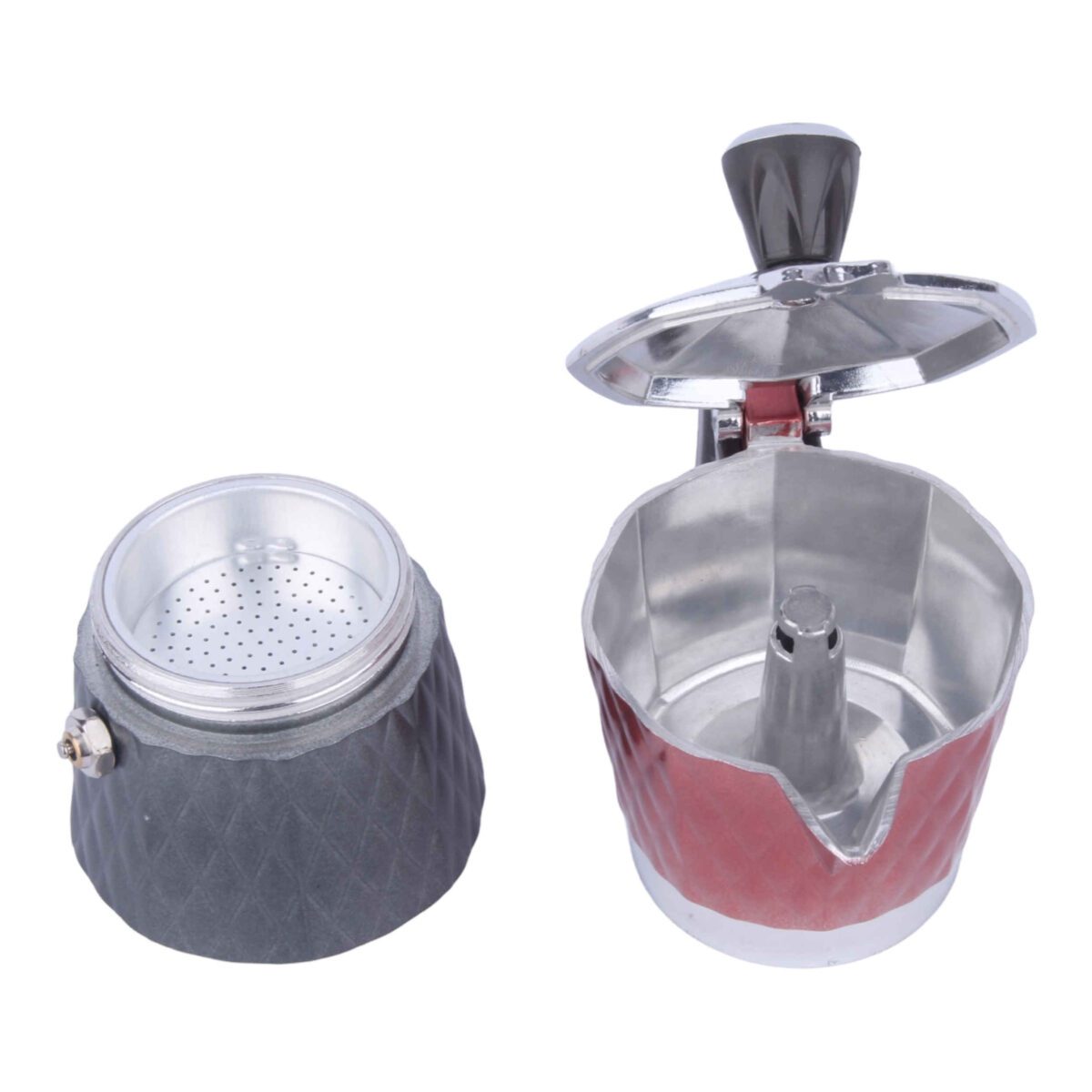 Price and Buy Moka Pot Stovetop Espresso Maker – Classic Italian Coffee Brewer 2 Cup Capacity Caffettiera - Image 6