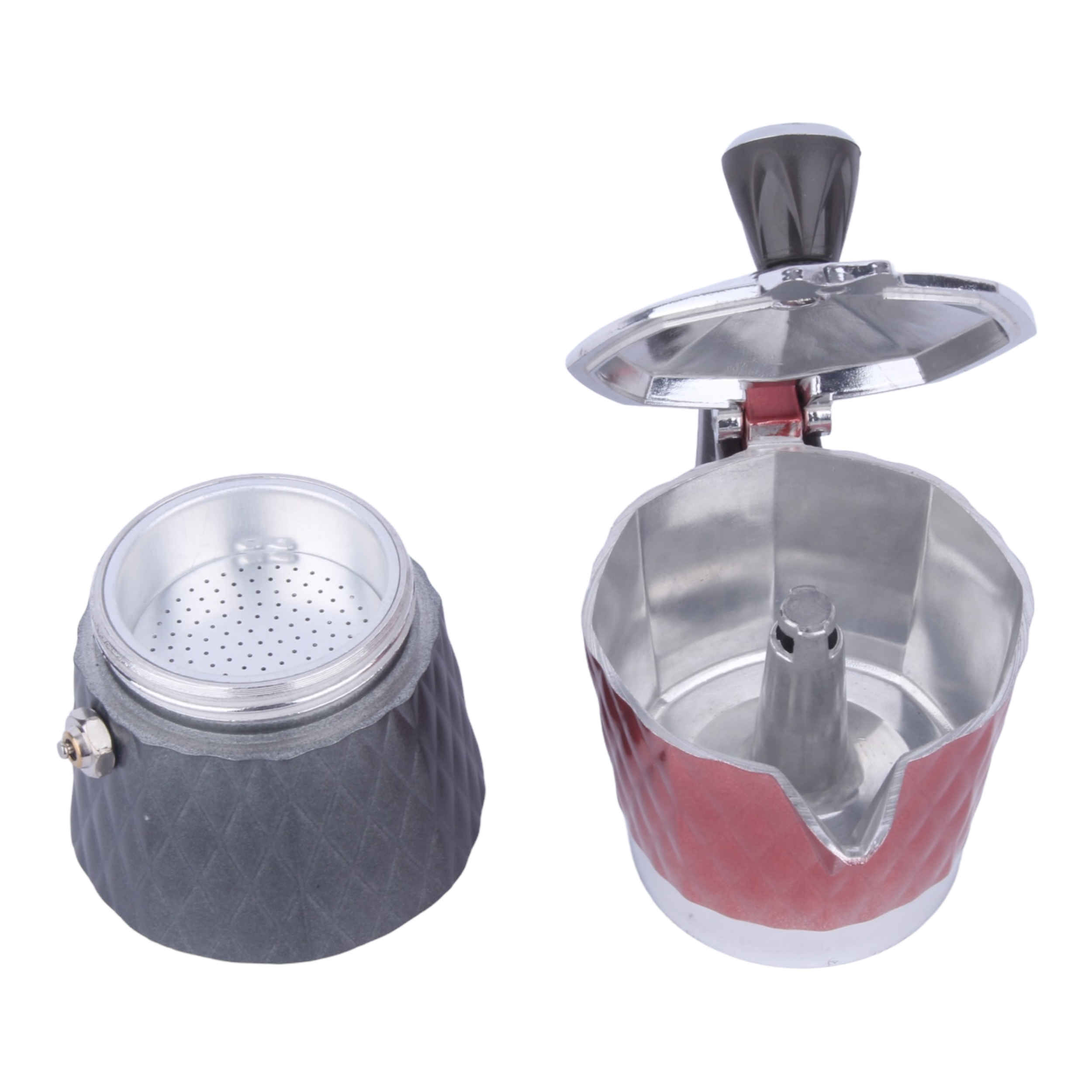 Price and Buy Moka Pot Stovetop Espresso Maker – Classic Italian Coffee Brewer 2 Cup Capacity Caffettiera - Image 6