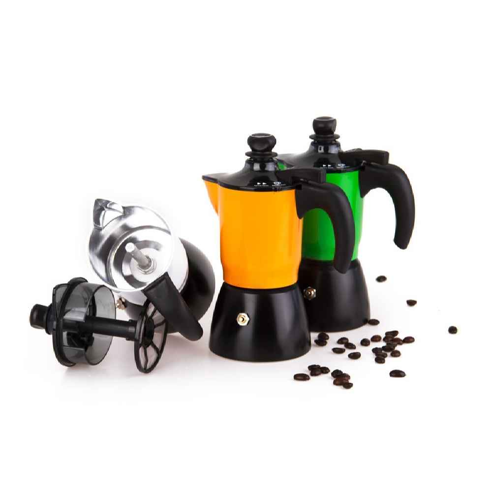 Price and Buy Moka Pot Stovetop Espresso Maker – Classic Italian Coffee Brewer 3 Cup Capacity French Press - Image 3