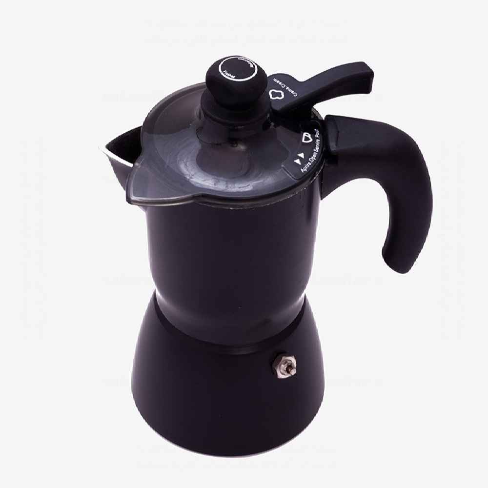 Price and Buy Moka Pot Stovetop Espresso Maker – Classic Italian Coffee Brewer 3 Cup Capacity French Press - Image 4