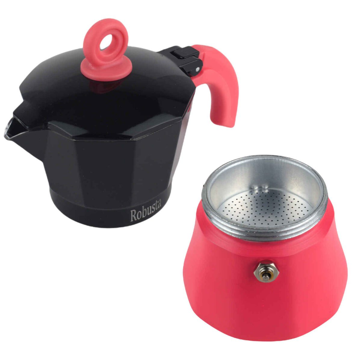 Price and Buy Moka Pot Stovetop Espresso Maker – Classic Italian Coffee Brewer 3 Cup Capacity Robusta - Image 3
