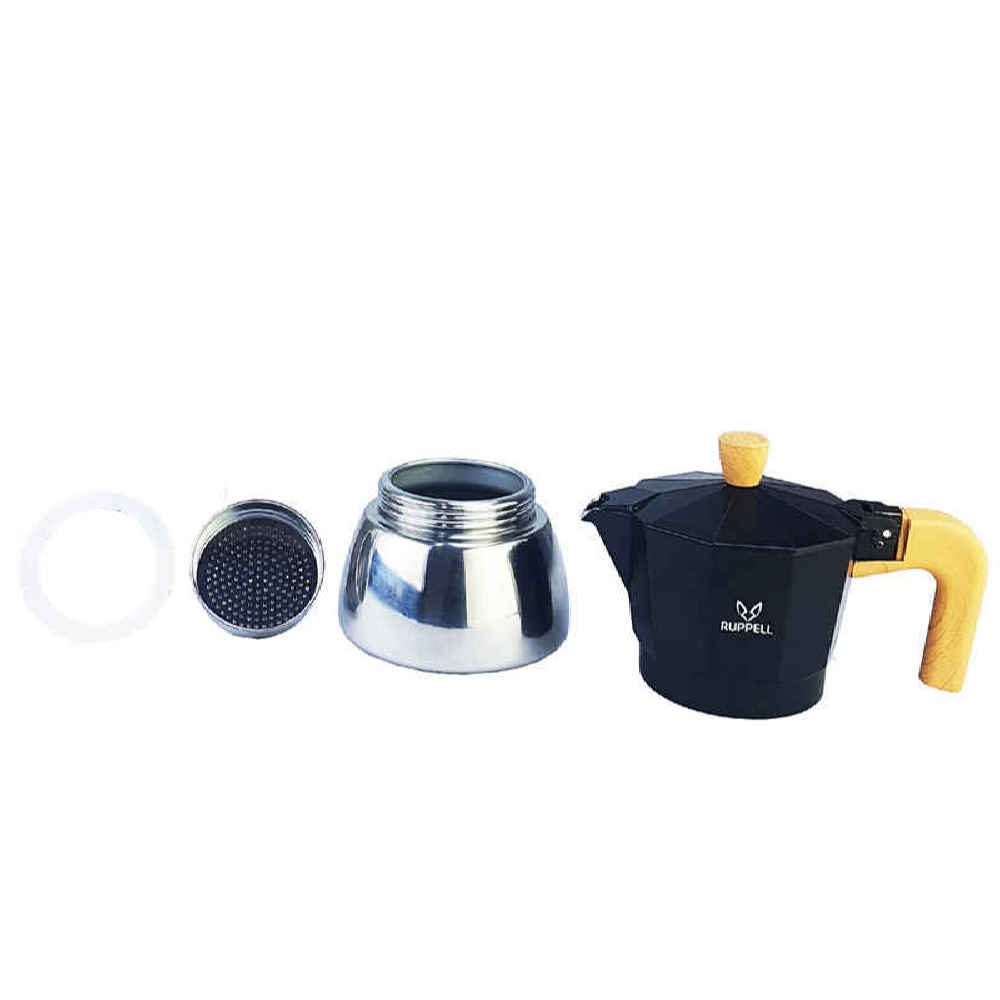 Price and Buy Moka Pot Stovetop Espresso Maker – Classic Italian Coffee Brewer 3 Cup Capacity Ruppel - Image 5