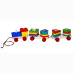 Price and Buy Montessori-Inspired Wooden Train Toy – Educational Color & Shape Sorter for Toddlers - Image 4