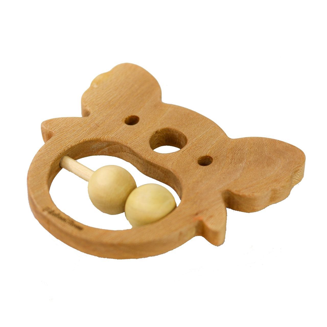 Price and Buy Montessori Koala Rattle Toy – Wooden and Suitable for Sensory Play_6902cfd02fb86.jpeg Price and Buy Montessori Koala Rattle Toy – Wooden and Suitable for Sensory Play - Image 1