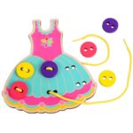 Price and Buy Montessori Lacing Toy – Threading Buttons for Fine Motor Skill Development