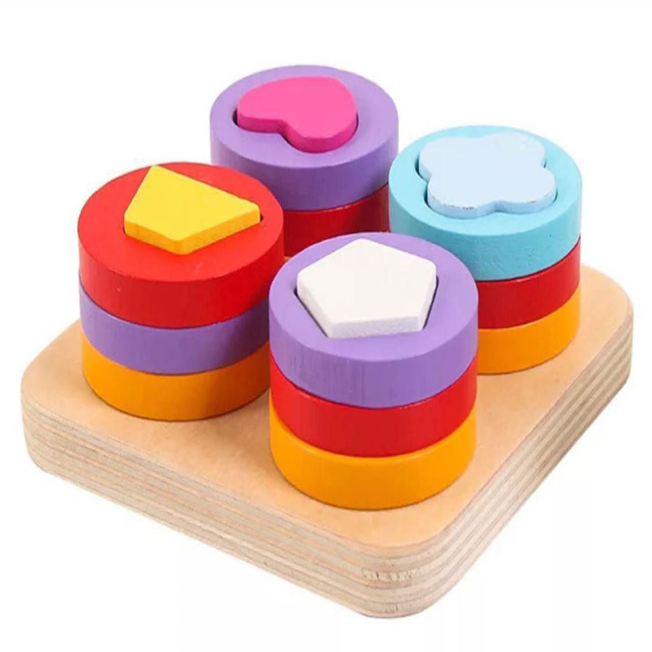 Price and Buy Montessori Sensory Toy – Learn Shapes & Geometry for Kids_6902d67a9266f.jpeg Price and Buy Montessori Sensory Toy – Learn Shapes & Geometry for Kids - Image 1