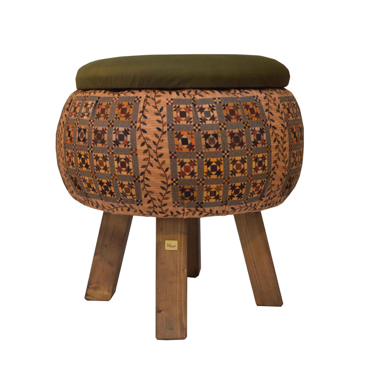 Price and Buy Moroccan Traditional Pattern Velvet Ottoman with Hidden Box_6903d56059c6f.jpeg Price and Buy Moroccan Traditional Pattern Velvet Ottoman with Hidden Box - Image 1