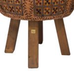 Price and Buy Moroccan Traditional Pattern Velvet Ottoman with Hidden Box - Image 3
