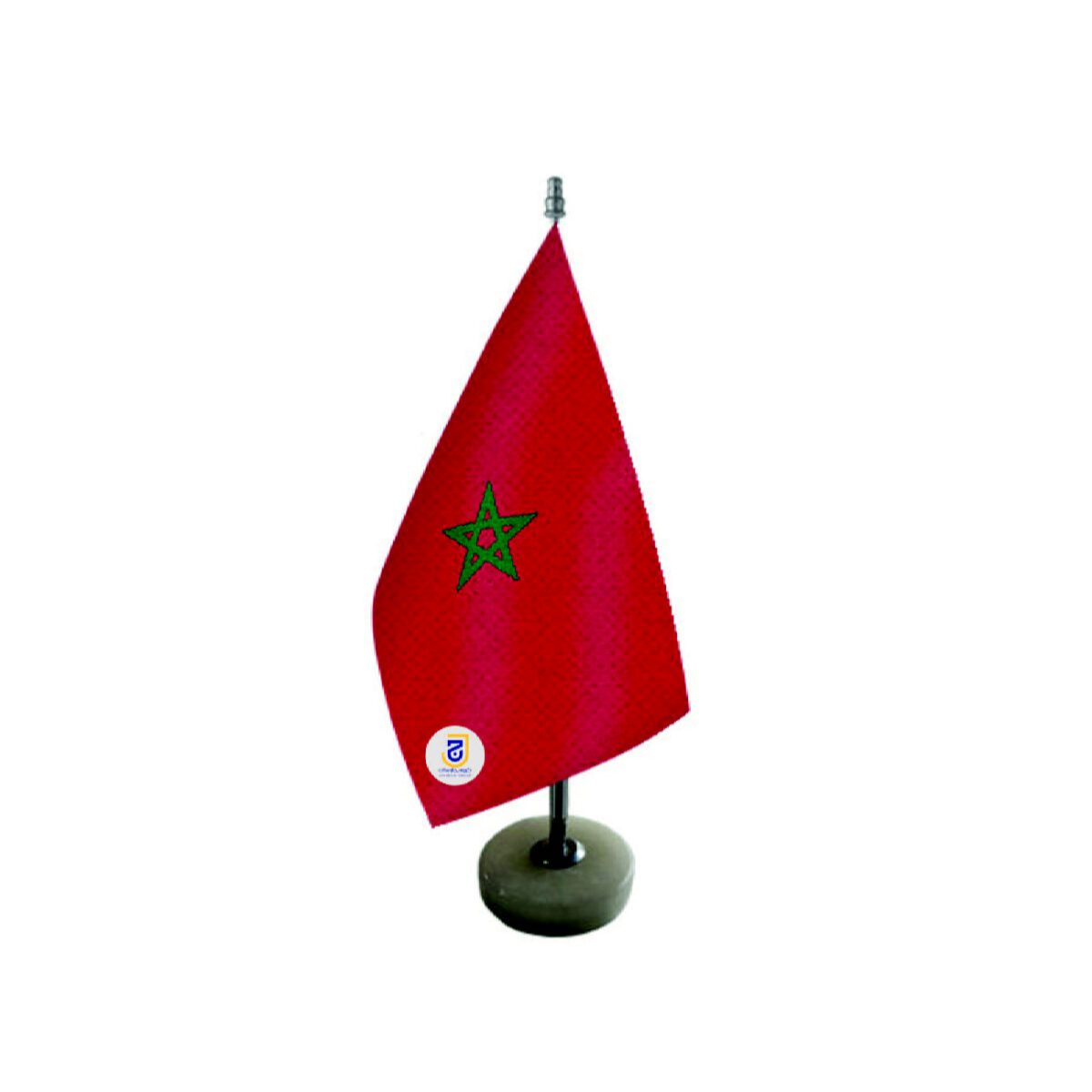 Price and Buy Morocco Table Flag with Stone Base