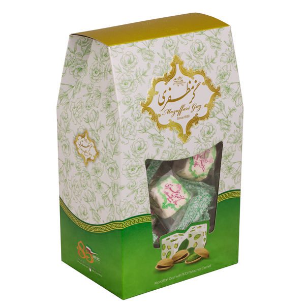 Price and Buy Mozaffari Gaz (3x Pack): Pistachio – Traditional Iranian Rosewater Nougat 200 (4x)_68f522e3e18e8.jpeg Price and Buy Mozaffari Gaz (3x Pack): Pistachio – Traditional Iranian Rosewater Nougat 200 (4x)