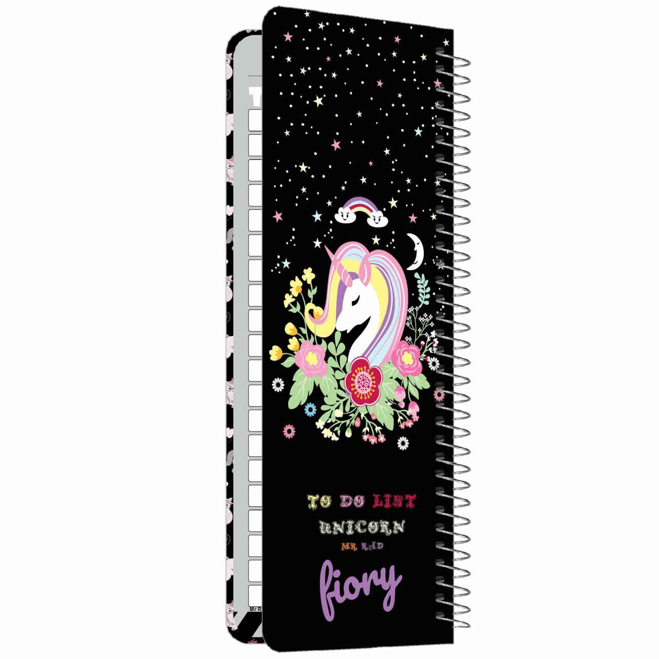 Price and Buy Mr. Rad Black To-Do List Notebook – Cute Unicorn Design_6903b2fedad99.jpeg Price and Buy Mr. Rad Black To-Do List Notebook – Cute Unicorn Design - Image 1