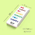 Price and Buy Mr. Rad To-Do List Notebook – Rainbow Design with Inspirational Quote - Image 5