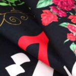 Price and Buy Muharram Wall Tapestry – Servants Flag – Inscription Model Floral Design - Image 3