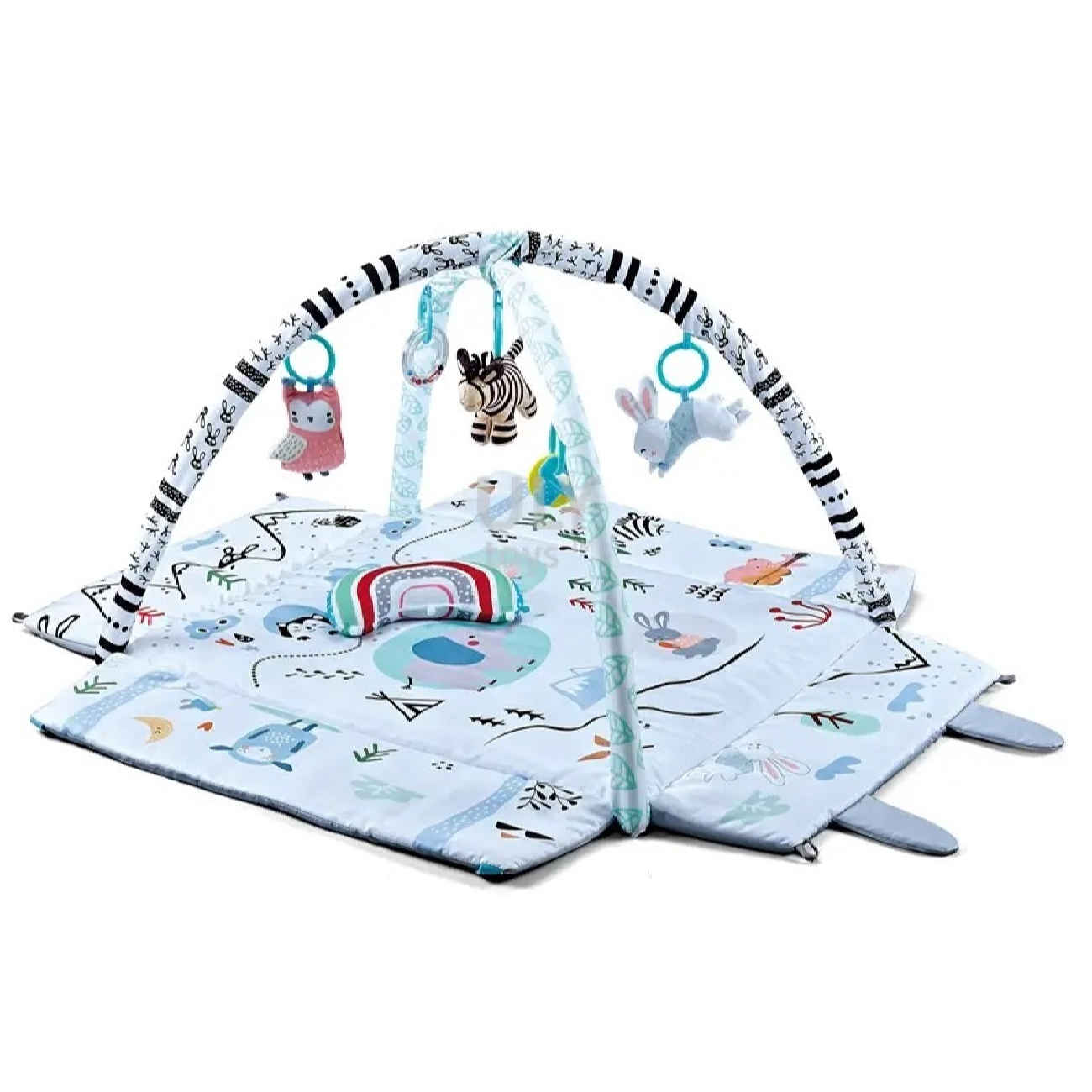 Price and Buy Multi Use Baby Play Mat with Rabbit and Zebra Print_6903a44449da6.jpeg Price and Buy Multi Use Baby Play Mat with Rabbit and Zebra Print - Image 1
