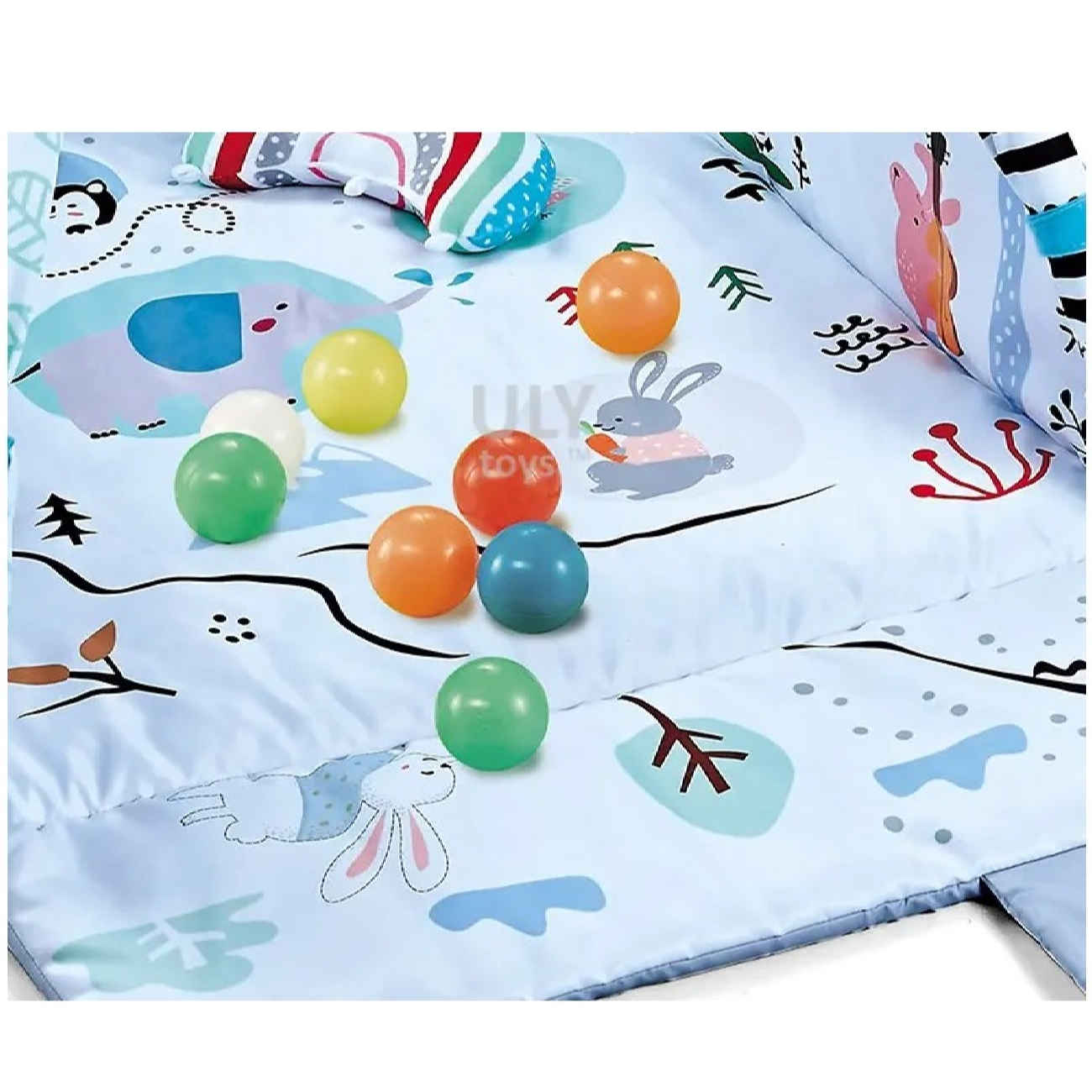 Price and Buy Multi Use Baby Play Mat with Rabbit and Zebra Print_6903a446e9825.jpeg Price and Buy Multi Use Baby Play Mat with Rabbit and Zebra Print - Image 3