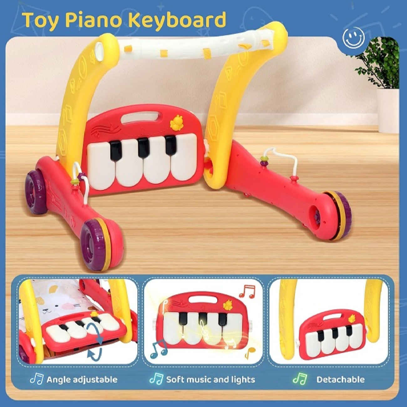 Price and Buy Musical Animal-Themed Baby Walker with Interactive Piano – Fun & Educational Toddler Toy_690386d45e6f5.jpeg Price and Buy Musical Animal-Themed Baby Walker with Interactive Piano – Fun & Educational Toddler Toy - Image 4