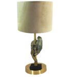 Price and Buy Mystery Gaze Table Lamp – Artistic Face with Covered Eyes