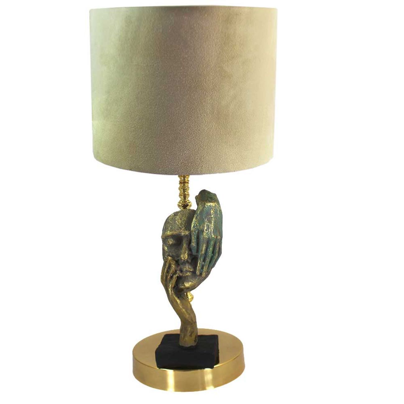 Price and Buy Mystery Gaze Table Lamp – Artistic Face with Covered Eyes_690313d05a344.jpeg Price and Buy Mystery Gaze Table Lamp – Artistic Face with Covered Eyes - Image 1