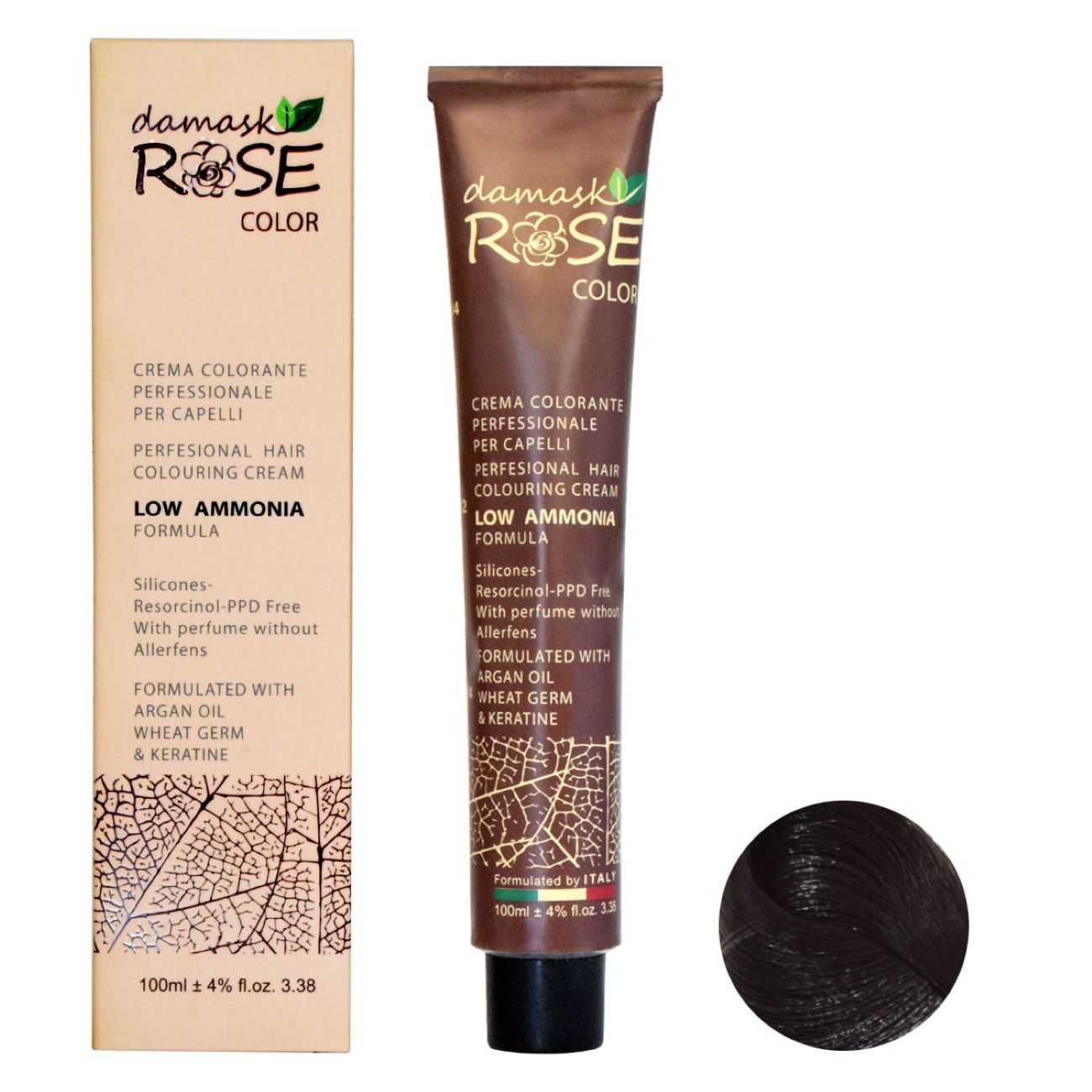Price and Buy N3 – Dark Brown Shade Damask Rose Hair Color 100ml Long-Lasting with Nourishing Care_6901b9ac398b9.jpeg Price and Buy N3 – Dark Brown Shade Damask Rose Hair Color 100ml Long-Lasting with Nourishing Care - Image 1