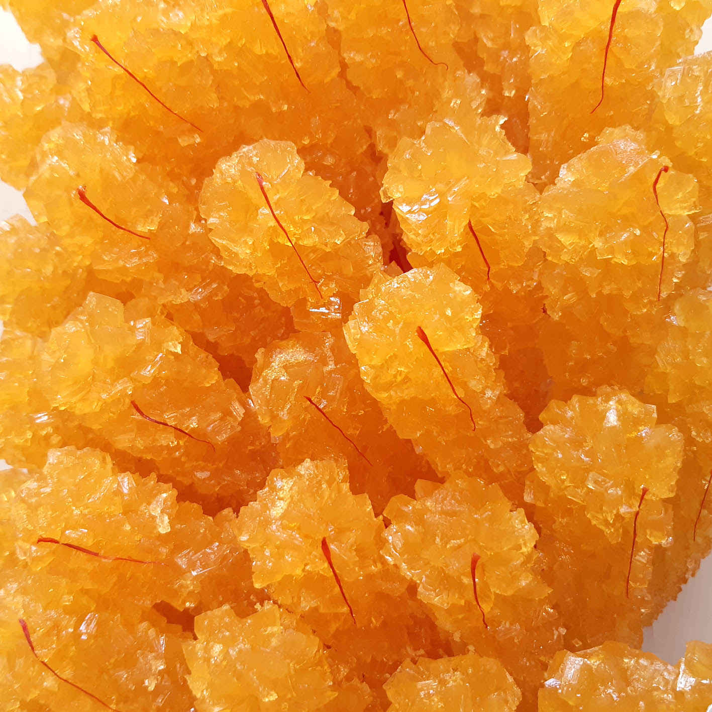 Price and Buy Nabat – Persian Saffron-Flavored Hard Rock Candy on Stick – 500 gr, 25 Pcs - Image 3