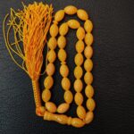 Price and Buy Natural Amber Tasbih – Lemon Fragrance Rosary with 33 Prayer Bead Tasbih