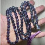 Price and Buy Natural Amethyst Stone Prayer Beads, 101 Beads, 8 mm Size - Image 4