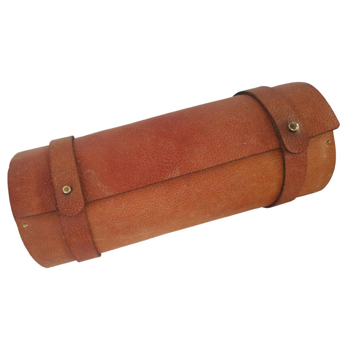 Price and Buy Natural Camel Leather Cosmetic Bag KA25 - Image 3