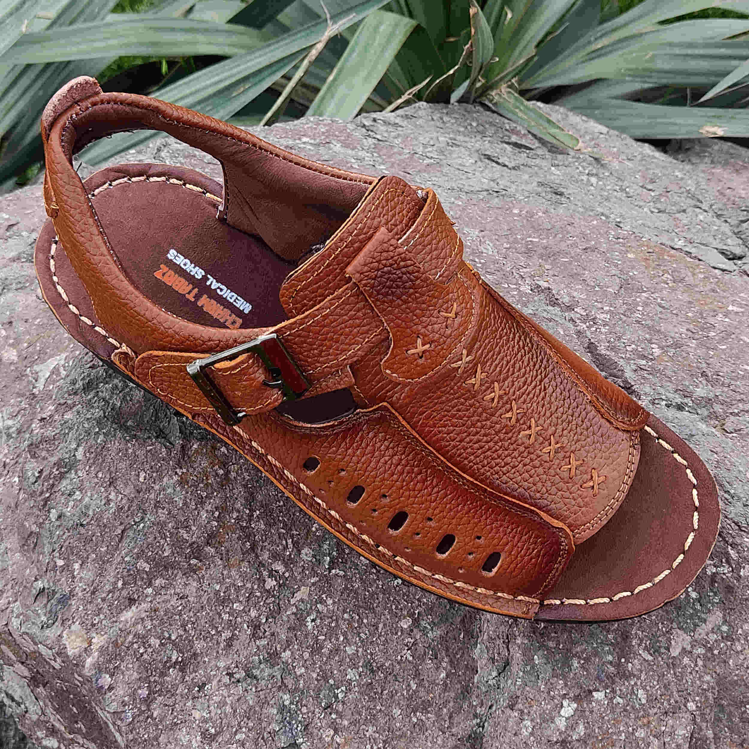 Price and Buy Natural Leather Hiking Sandals For Men Model Ahvaz - Image 5