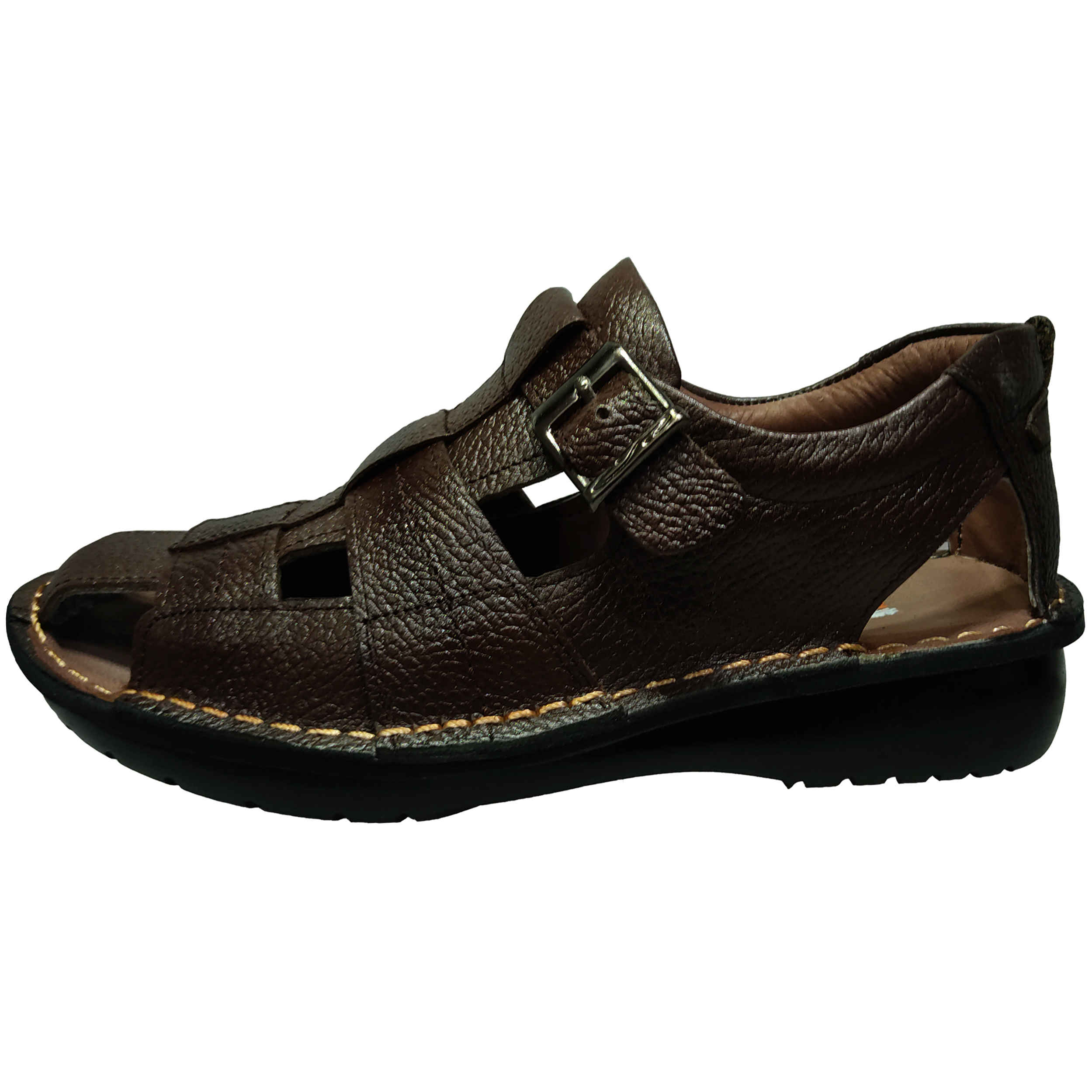 Price and Buy Natural Leather Hiking Sandals For Men Model Thunder
