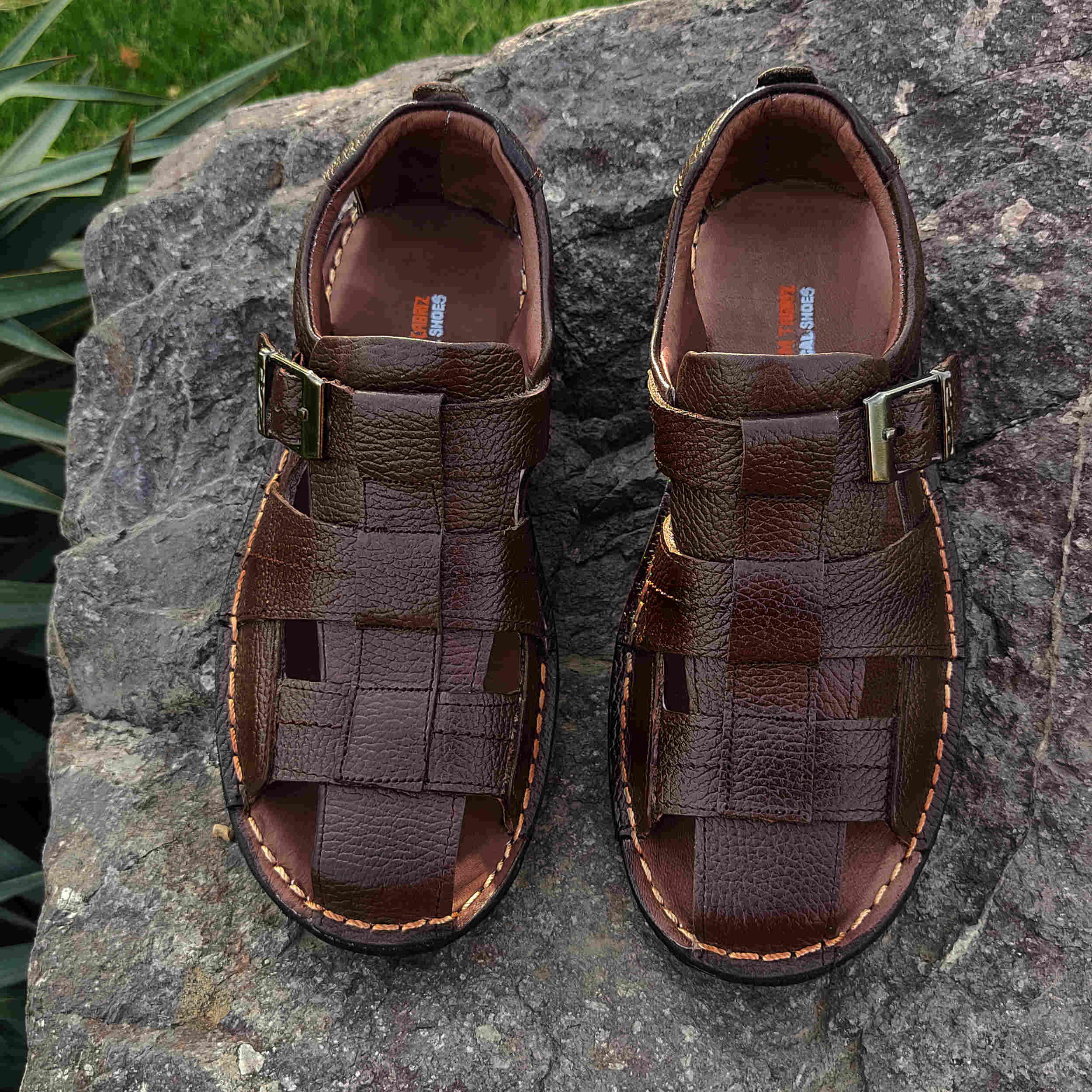 Price and Buy Natural Leather Hiking Sandals For Men Model Thunder - Image 7