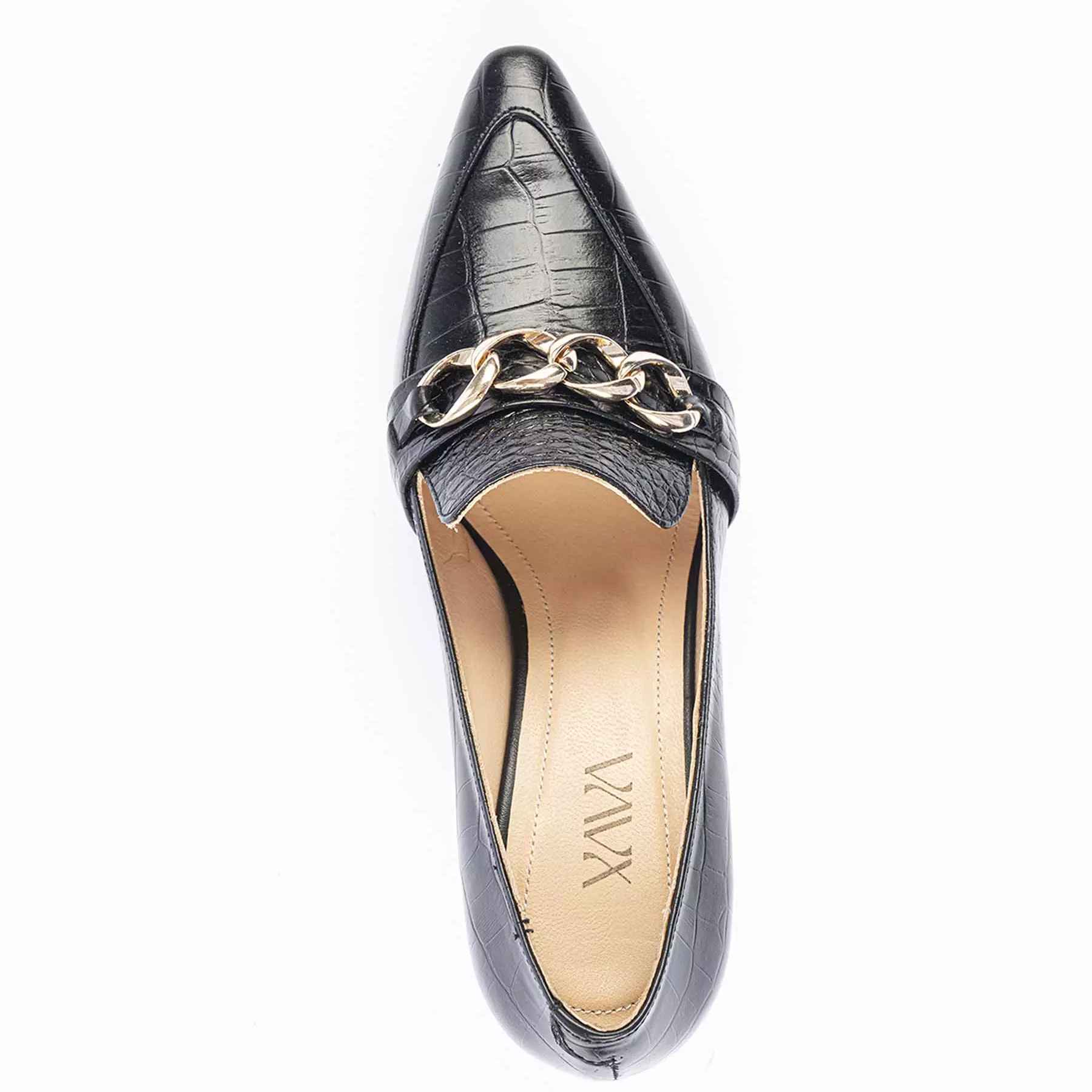 Price and Buy Natural Leather Pump Heels Pointed Toe for Women Model Jeannette - Image 5