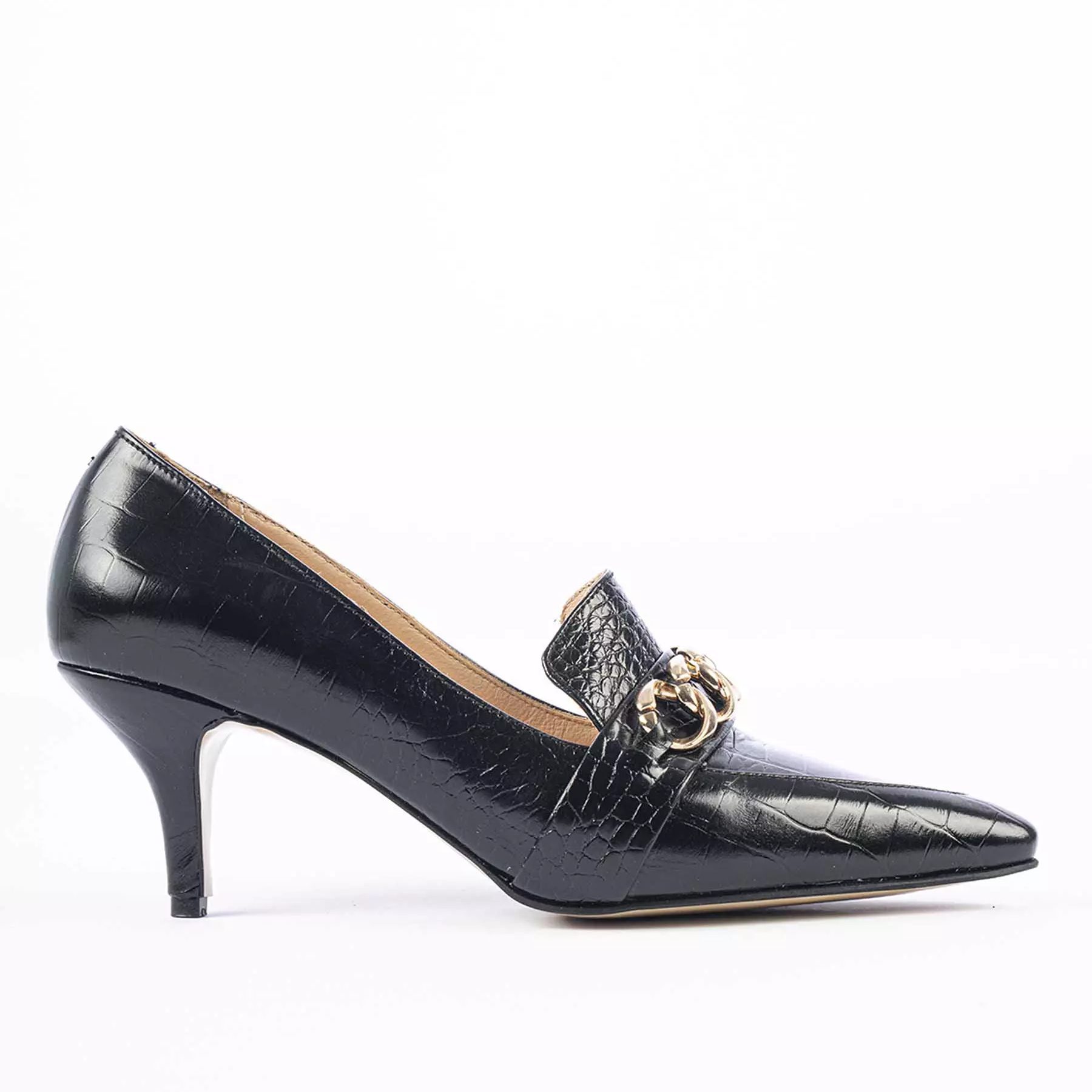 Price and Buy Natural Leather Pump Heels Pointed Toe for Women Model Jeannette - Image 6