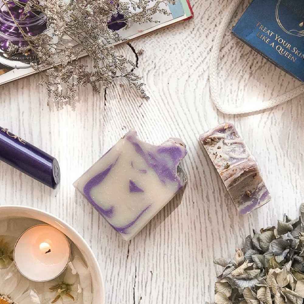 Price and Buy Natural Soap Bar for Normal Skin with Lavender (x6)