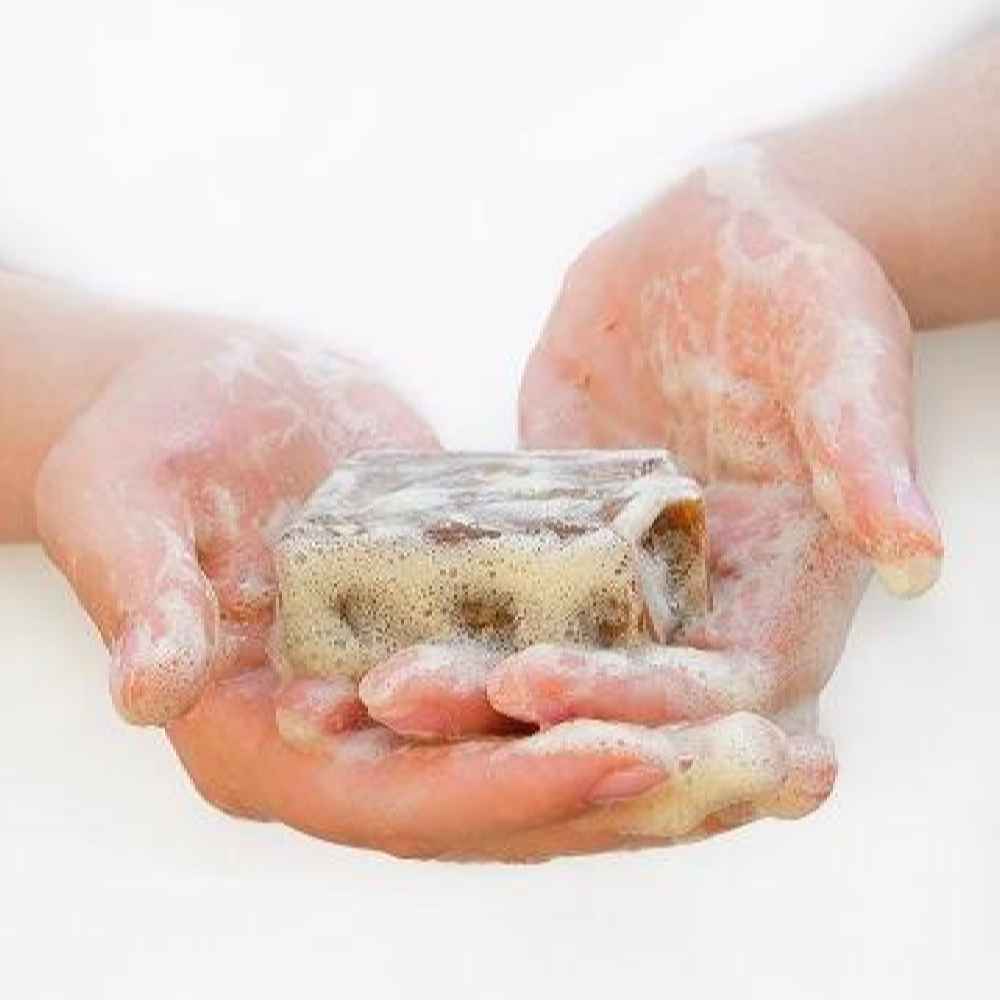 Price and Buy Natural Soap Bar for Oily Skin with Turmeric (x6) - Image 3