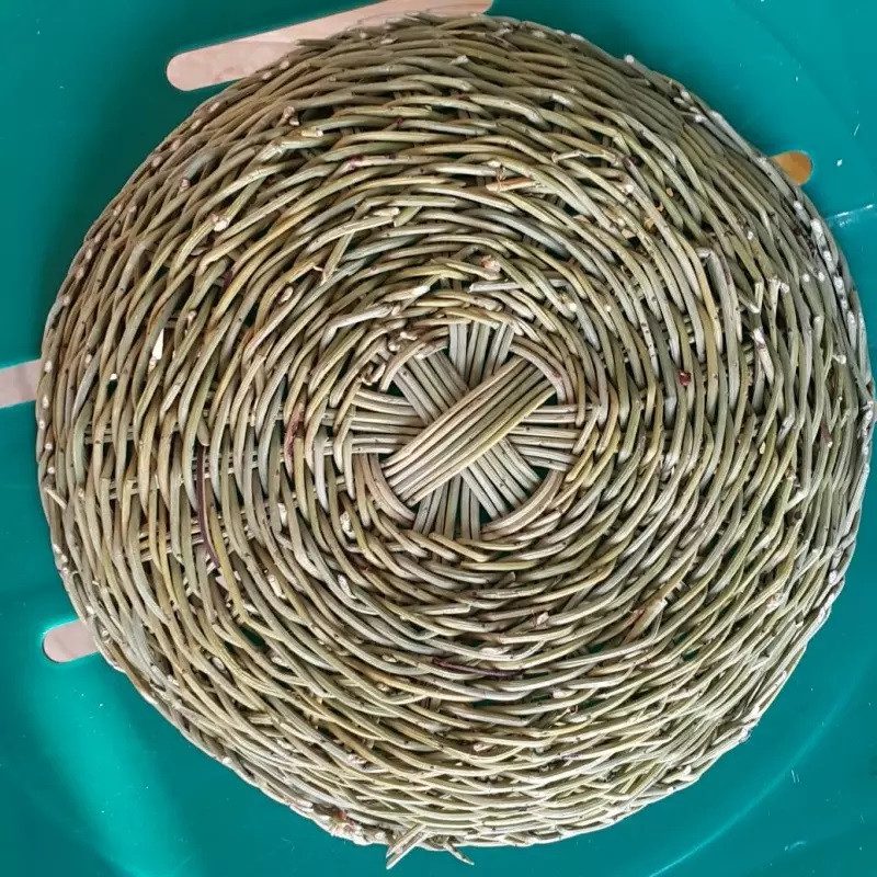 Price and Buy Natural Wicker Basket Handwoven in Brown - Image 3