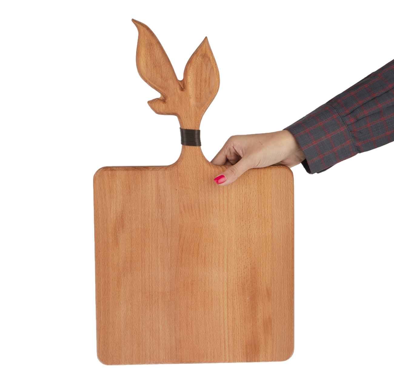 Price and Buy Natural Wooden Serving & Cutting Board – Multi-Use for Chopping, Slicing, and Elegant Food - Image 3