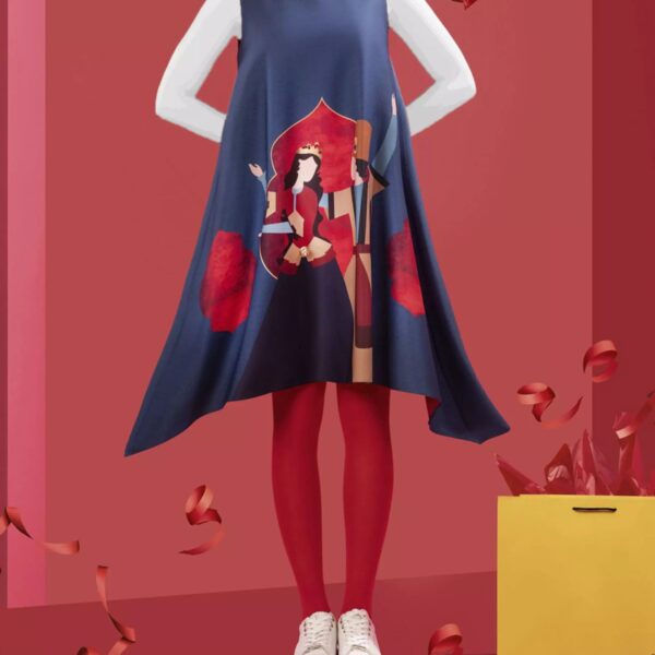 Price and Buy Navy Blue Dress Loose Fit for Women Model Snow White_68ffba4944ef5.jpeg Price and Buy Navy Blue Dress Loose Fit for Women Model Snow White