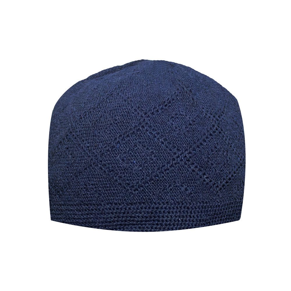 Price and Buy Navy Blue Turkish Kufi Taqiyah – Traditional Muslim Headwear Hat