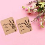 Price and Buy New Year Botanical Branch Pattern Greeting Card Kraft Paper (x15)