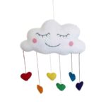 Price and Buy Newborn Baby Crib Mobile – Cloud & Heart Design for Sweet Dreams