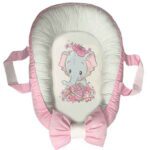 Price and Buy Newborn Baby Nest with Protective Sides – Elephant Pattern & Anti-Slip &Washable