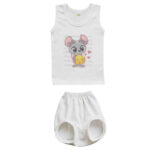 Price and Buy Newborn Vest Top & Shorts Set Model Mouse