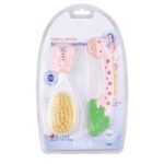 Price and Buy Newborns’ Hairbrush & Comb Set – Cute Elephant & Giraffe Design