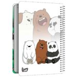 Price and Buy Notebook in We Bare Bears Design