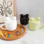 Price and Buy Novelty Ceramic Mug with Bow Lid Pattern