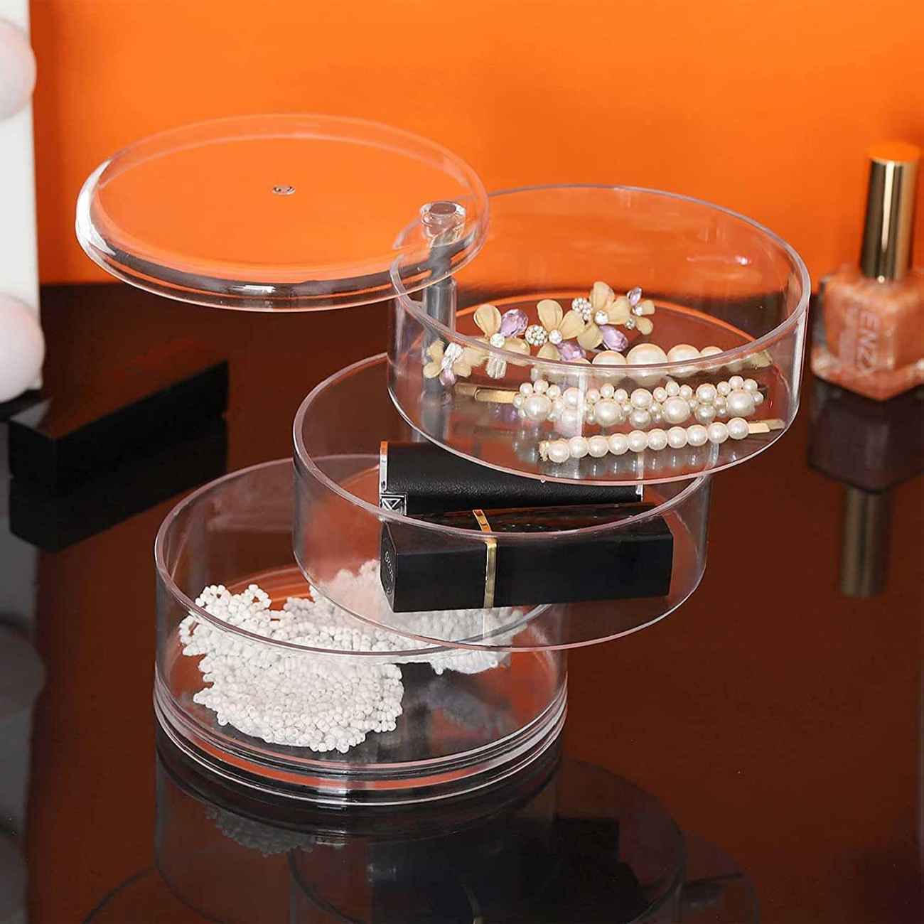 Price and Buy Novelty Jewelry Holder in Rotating and Three-Tier Design - Image 3